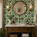 Search for green mosaic tiles Modern
