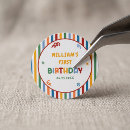 Search for fun birthday stickers Kids birthday party