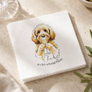 Search for golden doodle napkins Dog lover