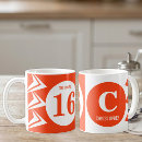 Search for plain orange mugs For him