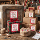 Search for north pole delivery stickers December 25th