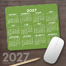 Search for white calendar mousepads Simple