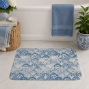 Search for coastal bath mats Seashell pattern