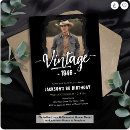 Search for vintage 80th birthday invitations Adult birthday party