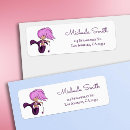 Search for cute mermaid return address labels Ocean