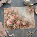 Search for blush pink floral tissue paper Ephemera