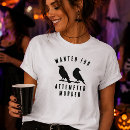 Search for crows attempted murder tshirts Raven