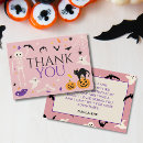 Search for spooky thank you cards Pumpkin