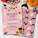Search for pink halloween birthday invitations Skeleton