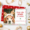 Search for naughty or nice christmas cards Red and green