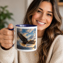 Search for soaring eagle mugs Bird of prey