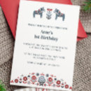 Search for folk art invitations Rosemaling