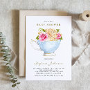Search for teacup baby shower invitations Tea party