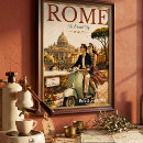 Search for rome vintage travel posters Popular city destination