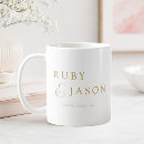 Search for gold anniversary mugs Typography