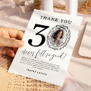 Search for 30th birthday thank you cards Milestone