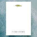 Search for fish fishing note cards Modern