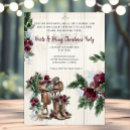 Search for boots and bling invitations Rustic