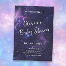 Search for space baby shower invitations Purple