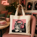Search for cats musical tote bags Music lover
