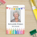 Search for kindergarten id badges Back to school