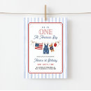 Search for patriotic 1st birthday invitations 4th of july birthday