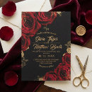 Search for black and burgundy invitations Flowers