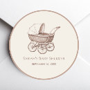 Search for carriage baby shower stickers Gender neutral