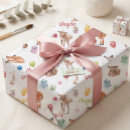 Search for party animal wrapping paper Woodland