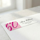 Search for 60th return address labels Elegant birthday party