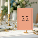 Search for orange watercolor table cards Elegant