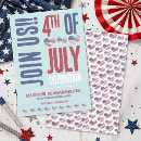 Search for modern 4th of july invitations Simple modern bold typography