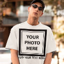 Search for upload your own photo tshirts For him