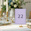 Search for lavender table cards Watercolor