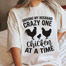 Search for crazy chicken lady clothing Hen