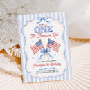 Search for patriotic 1st birthday invitations Independence day birthday
