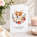 Search for corgi seasonal cards From the dog