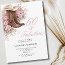Search for western 60th birthday invitations For her