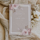 Search for beige roses wedding invitations Blush