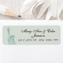 Search for new york skyline return address labels Modern