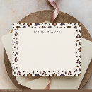 Search for leopard pattern note cards Modern