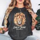 Search for lion of judah tshirts Bible verse