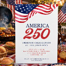 Search for america 4th of july invitations Red white and blue
