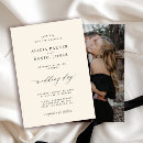 Search for black ivory wedding invitations Simple