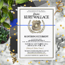 Search for police officer retirement invitations Celebration