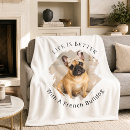 Search for frenchie blankets Dog lover