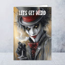 Search for weird birthday cards Clown