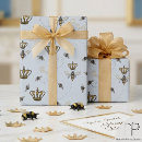 Search for royal crown wrapping paper Elegant