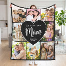 Search for 8 photo collage blankets Mum
