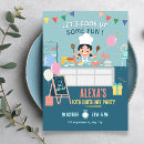Search for chef birthday invitations Cute
